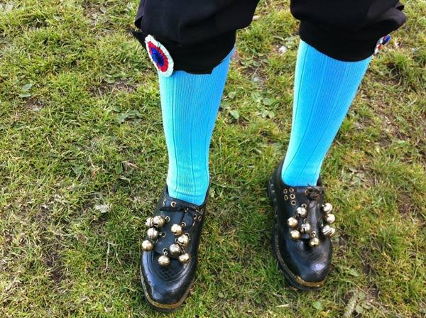 morris-shoes Morris man's clogs with bells