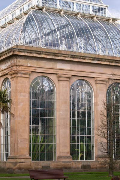 Hothouse in Edinburgh Botanic Garden