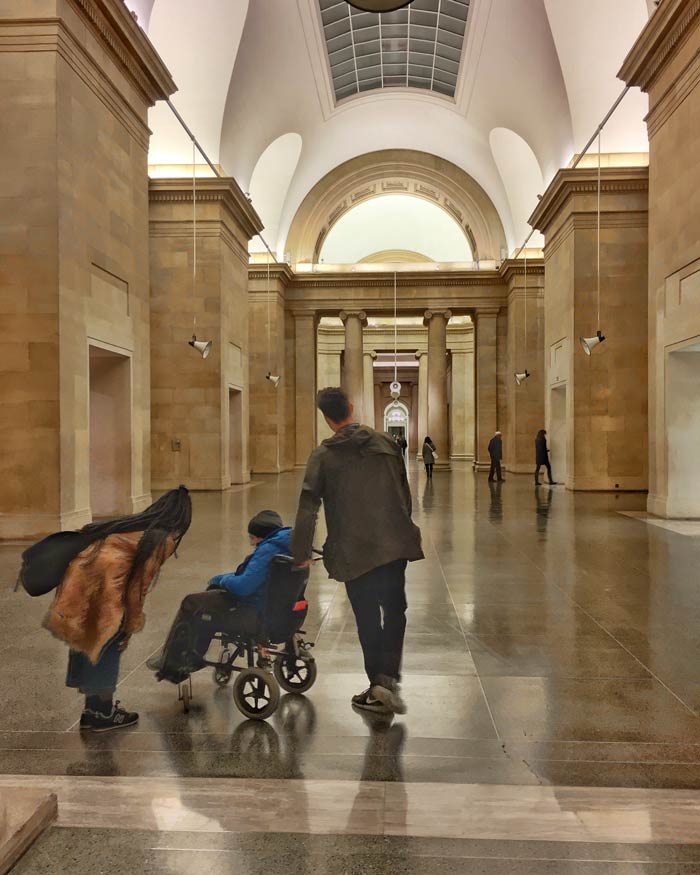 The Great Hall at Tate Britain In London