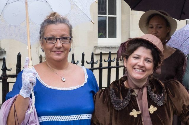 Jane Austen Promenade in Bath