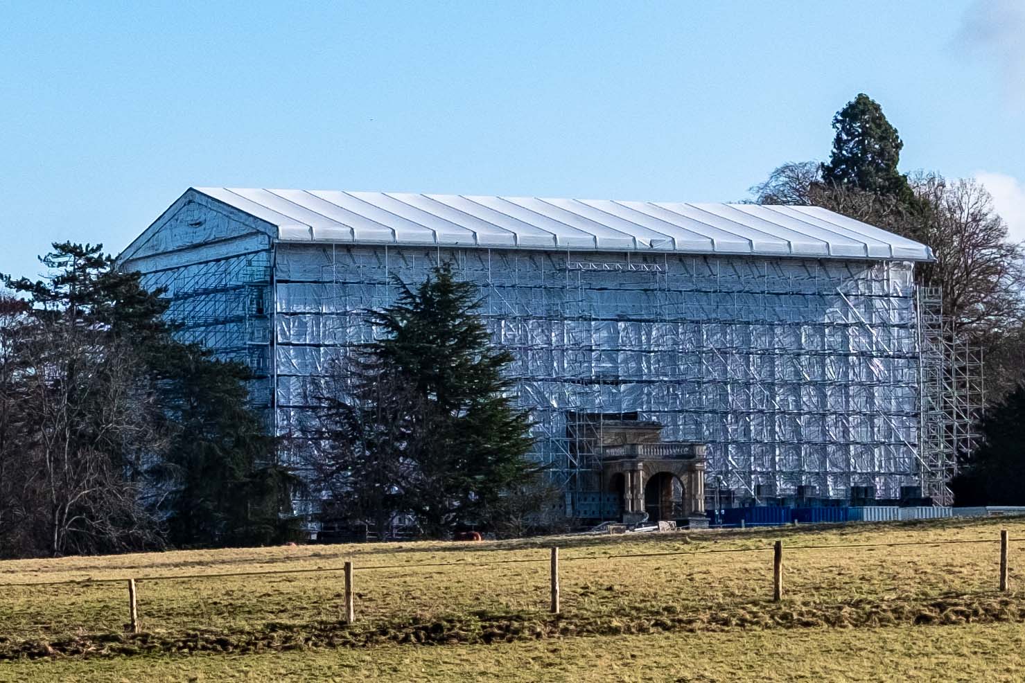 Clandon House closeup