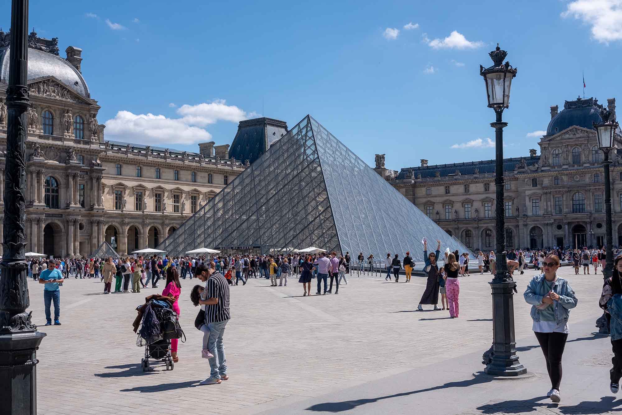 The Pyramid at The Louvre