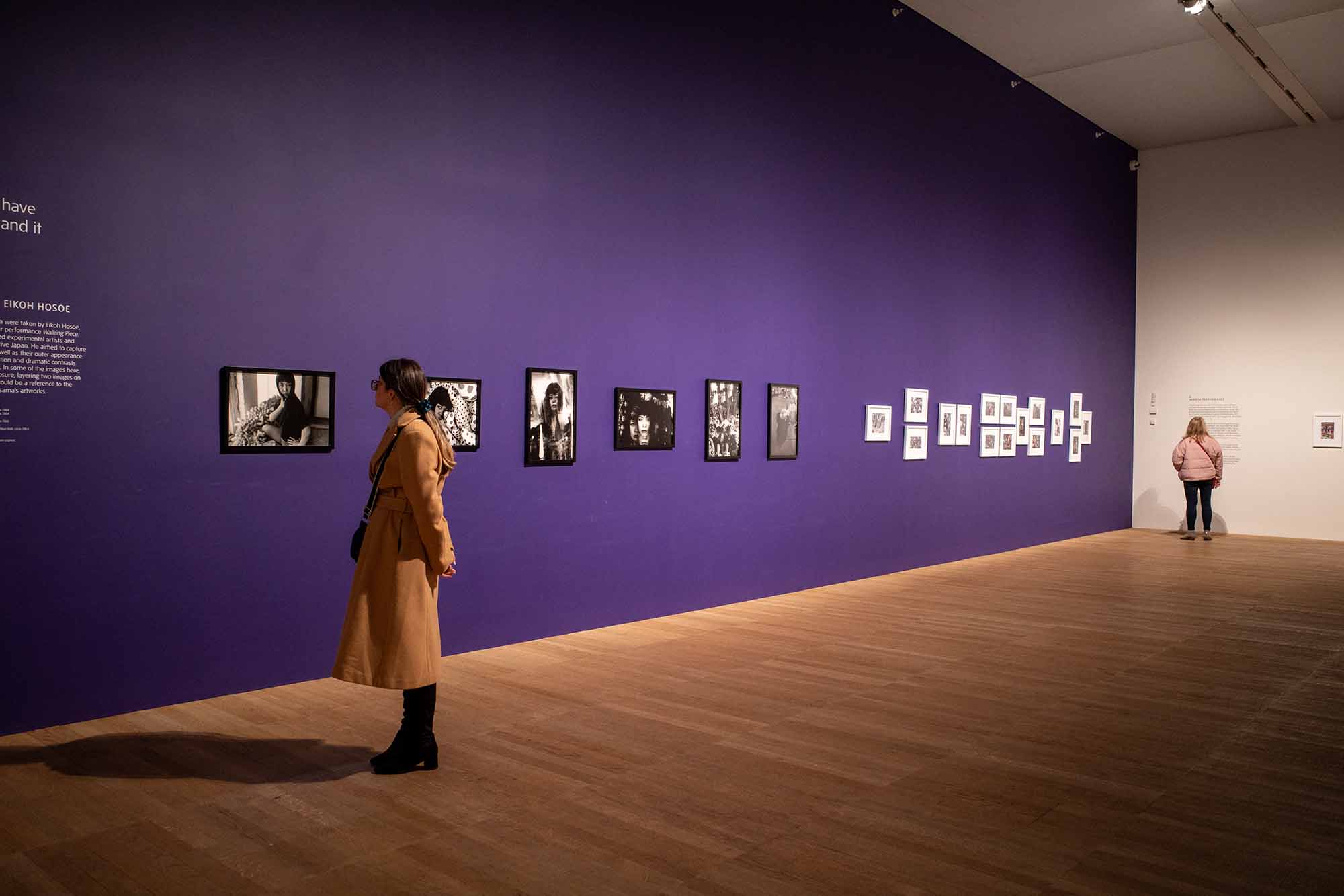 At the Yayoi Kusama: Infinity Mirror Rooms exhibition