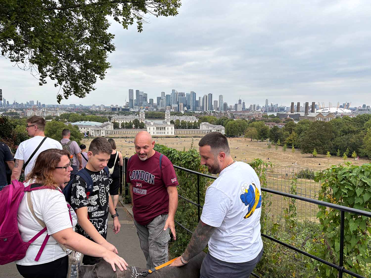 View across the Thames from The Queen's Hose